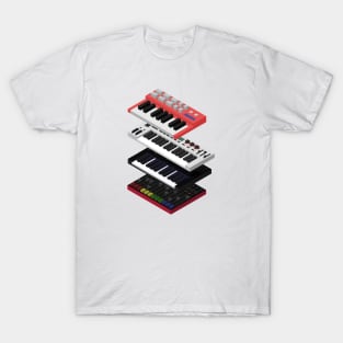 Synth Kit +Drum Machine T-Shirt